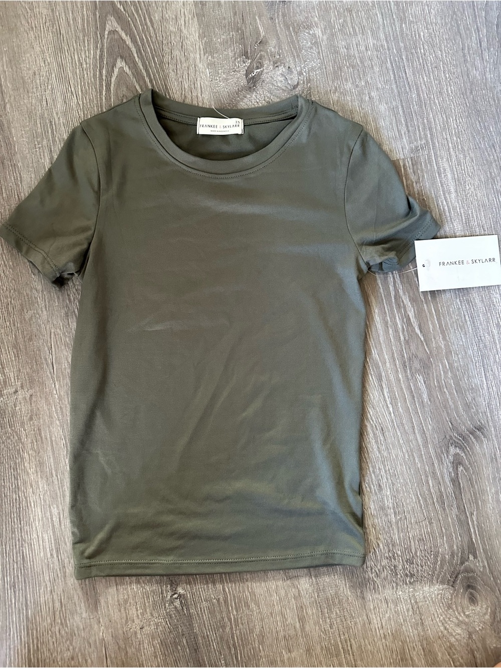 Olive Short Sleeve Women's Tee